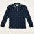 navy print