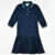 navy print