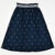 navy print